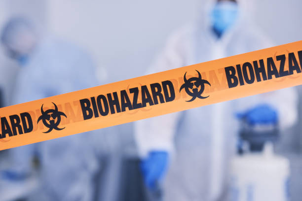 Professional Biohazard technician working in Hobart, WI